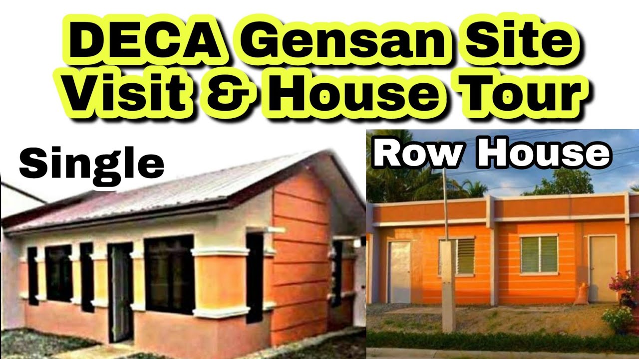 DECA HOMES GENSAN 1: site visit & house tour
