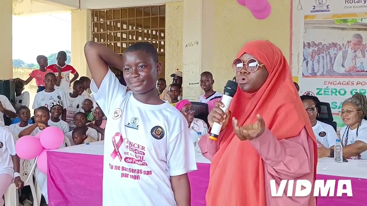 C&ocirc;te d'Ivoire :Octobre Rose au Coll&egrave;ge Moderne Danho Pauline Claude d'Attecoub&eacute; Cit&eacute; Fairmont