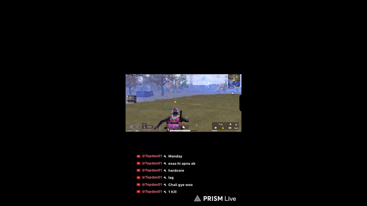 Live streaming of H4KPANDA