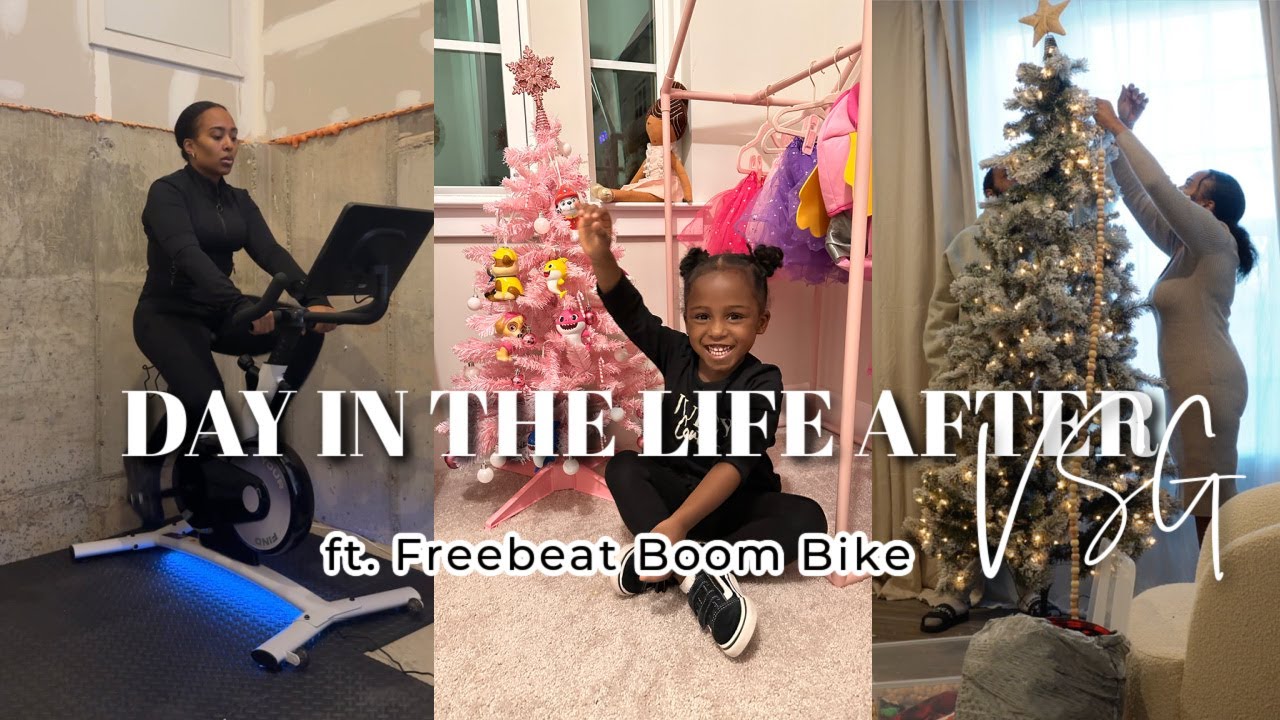 DAY IN THE LIFE AFTER VSG SURGERY VLOG | FT FREEBEAT BOOM BIKE