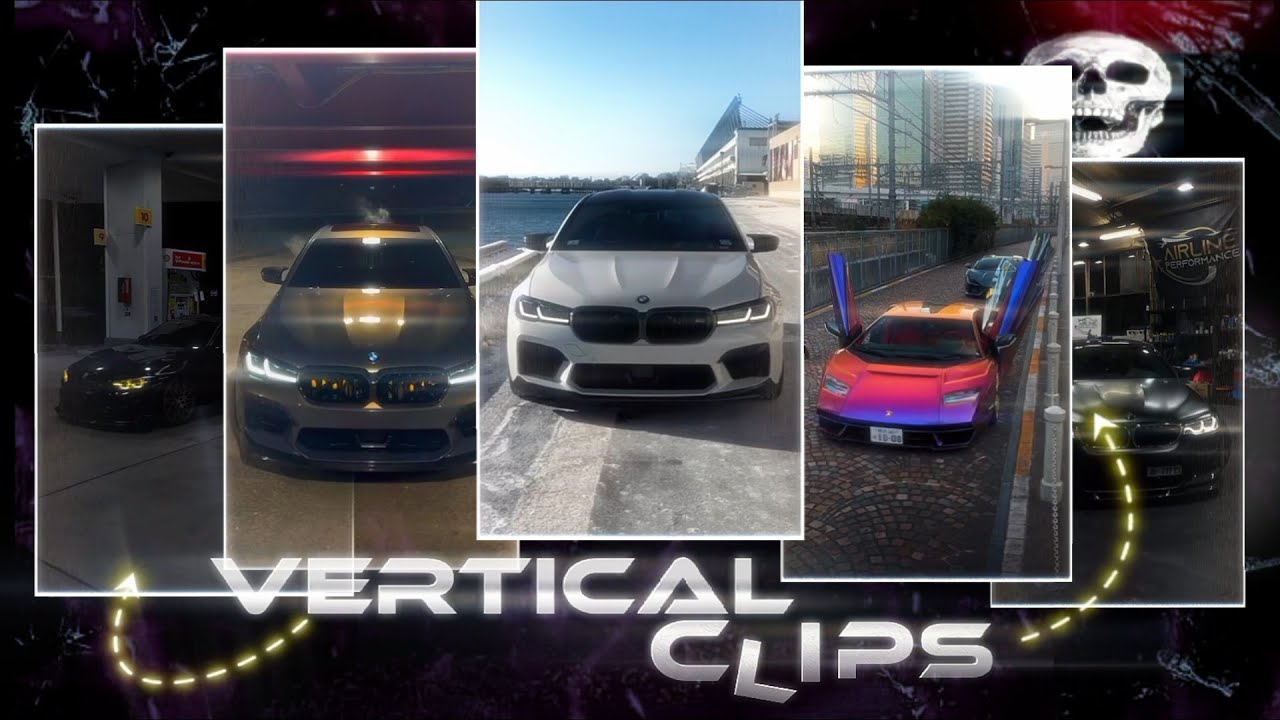 Spice Up 💥 Your Edits: Free Vertical Car Clips (Highlights the benefit for editors) enjoy!