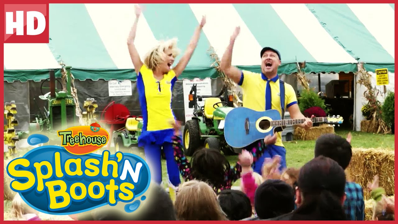 Splash'N Boots | Waving Hi | Funny Show for Kids!