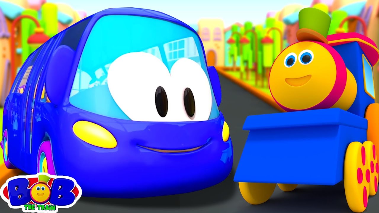 Wheels On The Bus + More Kids Songs & Nursery Rhymes by Bob The Train