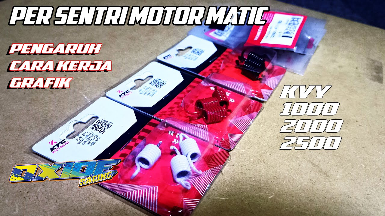 Efek Ganti Per Sentrifugal Matic | Eksperimen