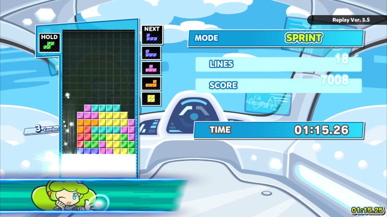 Lucky Charm - A Puyo Puyo Tetris 2 Solo Video
