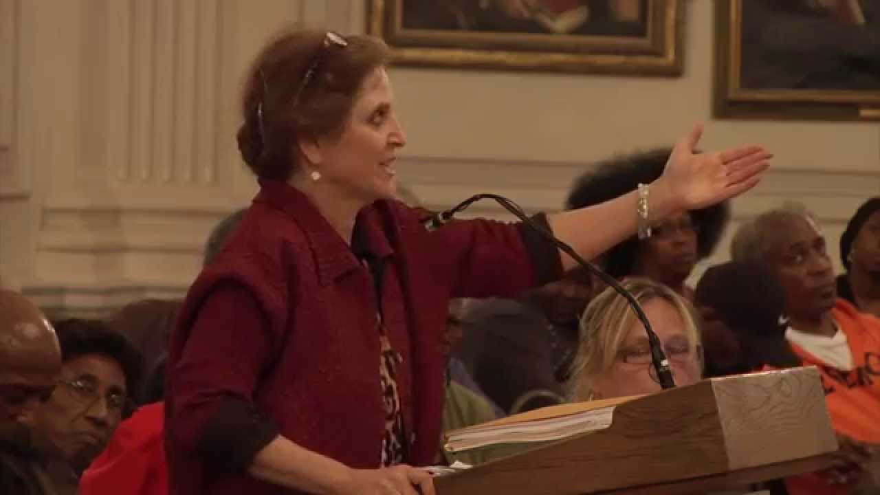 Elena Sassower testifies before the New York Commission on Statewide Attorney Discipline