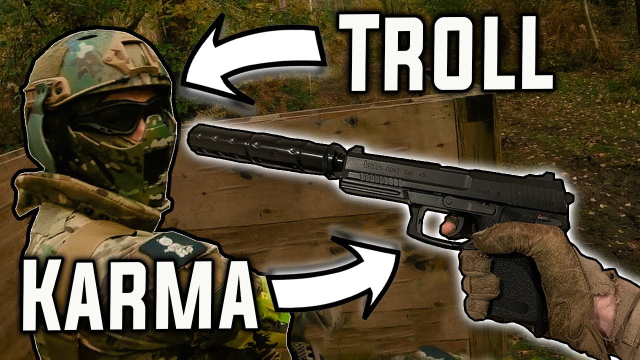 Toxic Airsoft Troll gets INSTANT KARMA