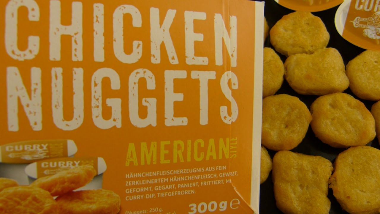 Chicken Nuggets American Style & Curry Dip