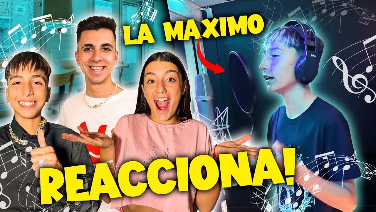 LA MÁXIMO REACCIONA A MI NUEVA CANCIÓN😱🎶