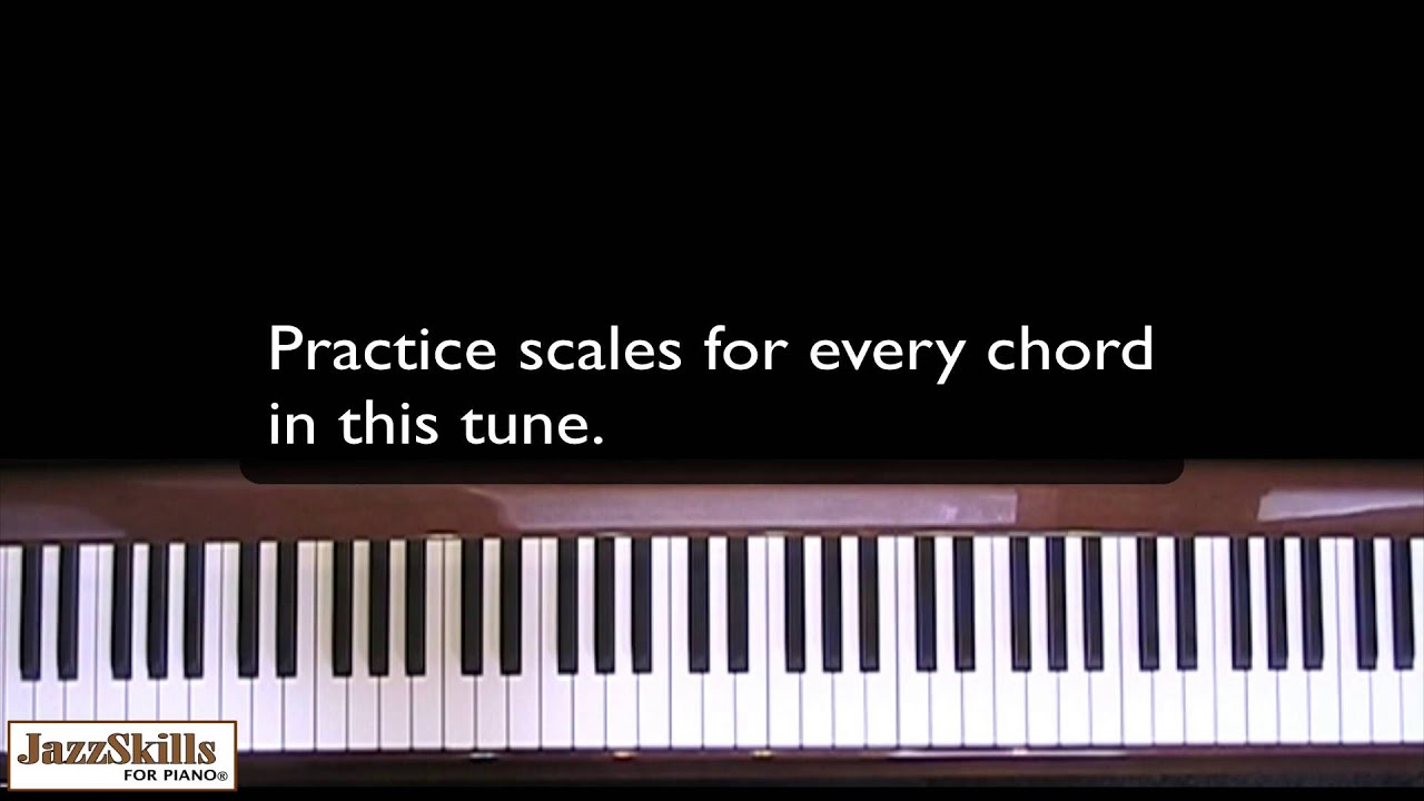 Jazz Piano Lessons - Learning Giant Steps for the Jazz Pianist - Video 1