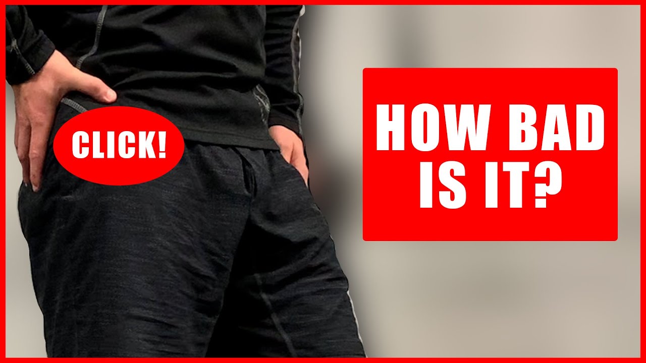 My Hip Keeps Clicking. Should I be Worried? How Do I Fix This?