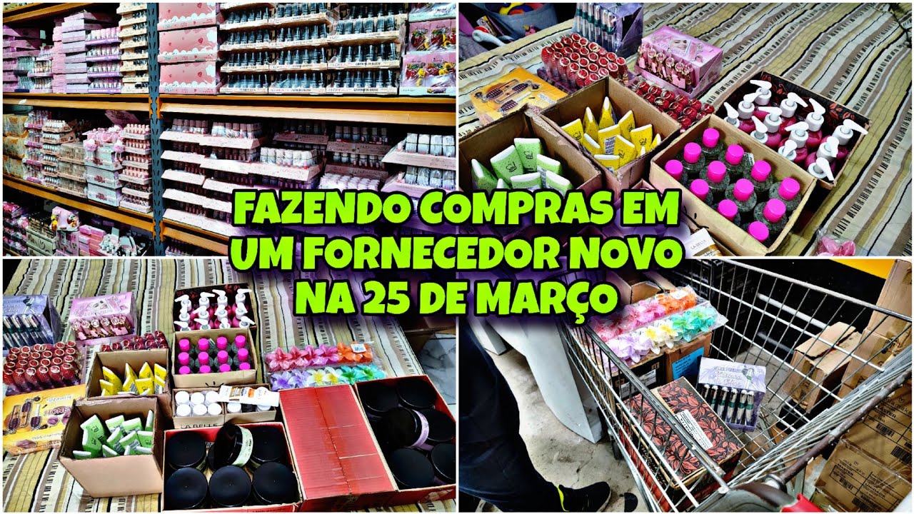 FAZENDO COMPRAS DE REPOSIÇÃO PRA MINHA LOJA NA SHOPEE/FORNECEDOR NOVO/ 25 DE MARÇO E BRÁS 💖✨