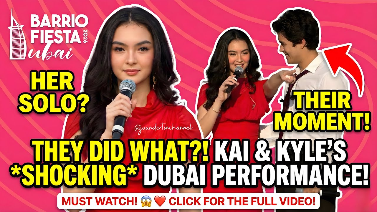CONFIRMED?! Kyle Echarri & Kai Montinola’s SWEETEST Moment in Dubai! 