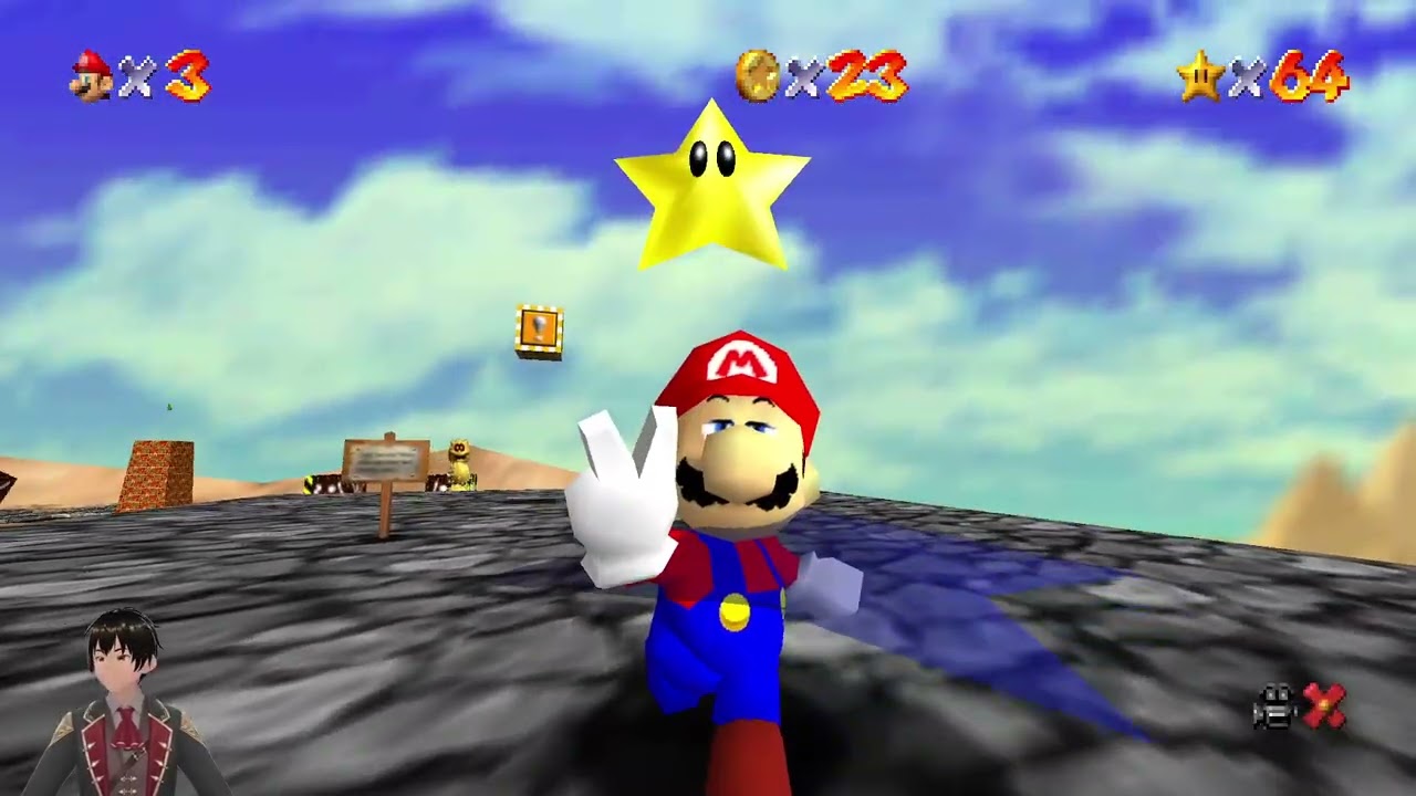 Playing SM64 - Still by myself