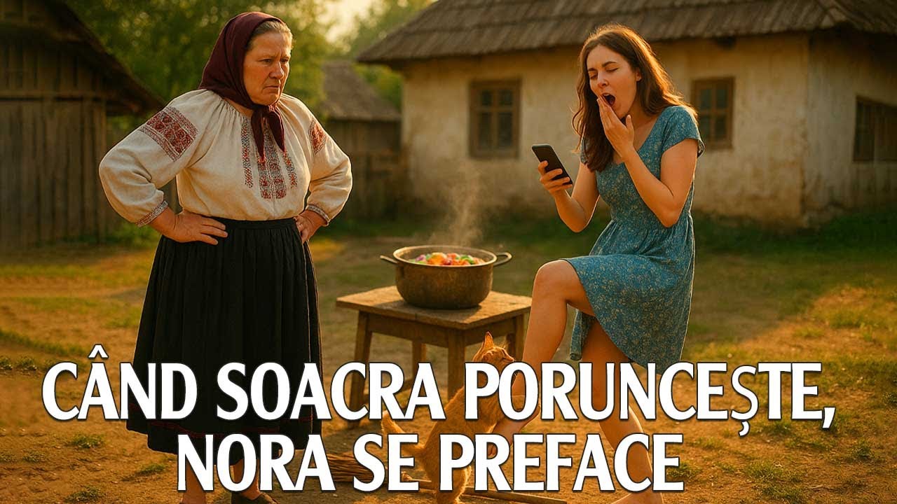 Bârfă - Când soacra poruncește, nora se preface (parodie, umor si caterinca)