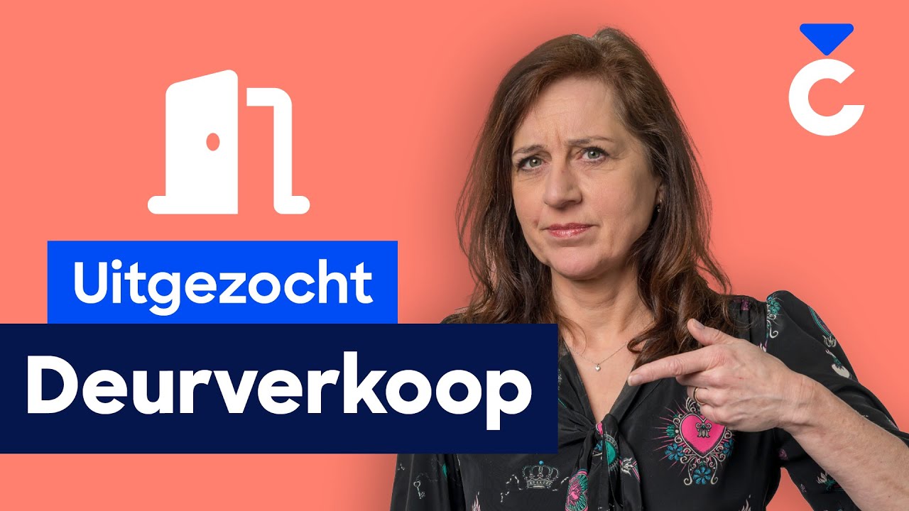 Undercover bij foute deurverkopers