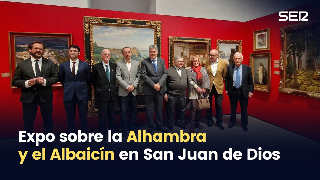 Exposición sobre la Alhambra con obras de la Casa Ajsaris en el Hospital San Juan de Dios de Granada