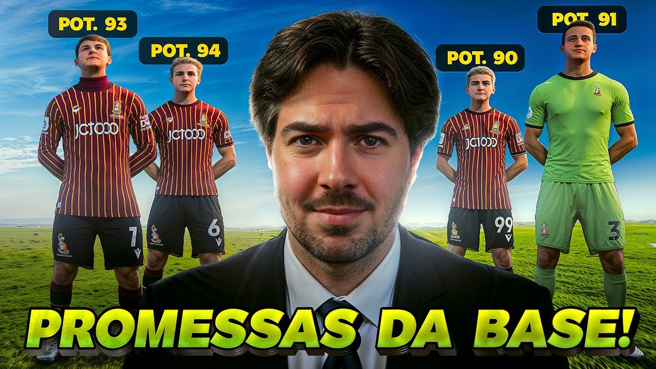 FUI ATRÁS DAS MELHORES PROMESSAS DA NOSSA BASE! MODO CARREIRA FC 26 - EPI 02