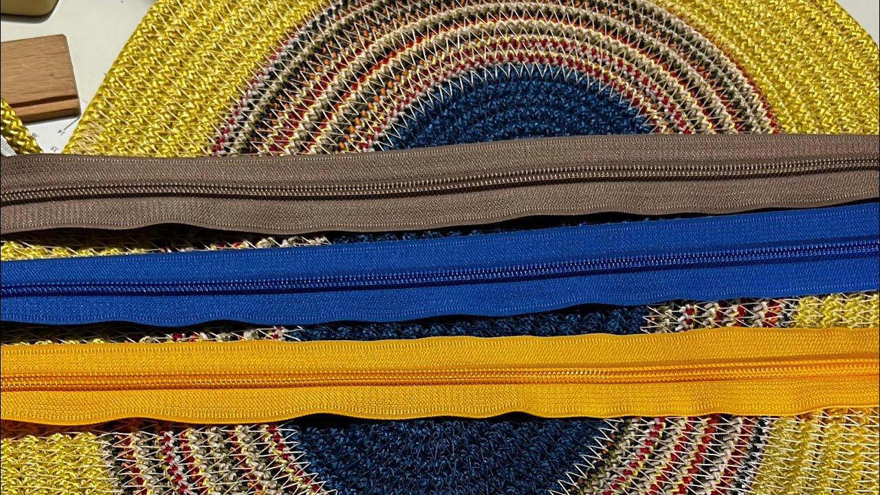 Part 1- how do i sew zipper my cotton rope handbag