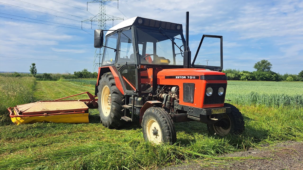 ZetorVlog/5-25/Zetor 7011/ŽTR 165/zahájení senoseče 2025/Sianokosy 2025/GoPro