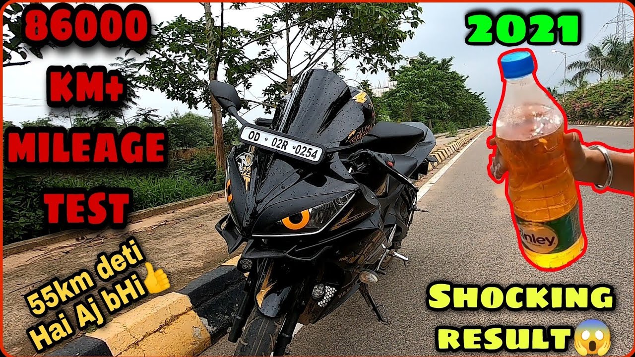 Special edition R15V2 mileage test 2021 || After running of 86000km || Shocking results😱 || Exposed😡