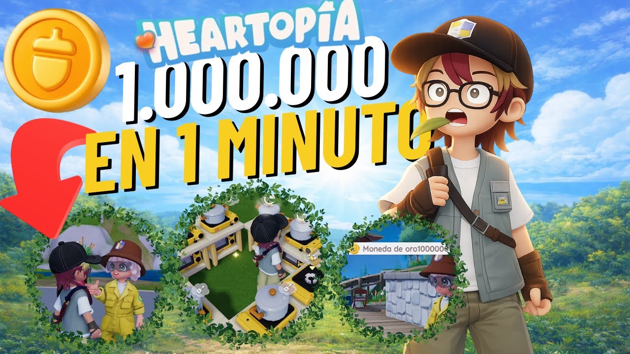 &iexcl;COMO GANAR DINERO R&Aacute;PIDO EN HEARTOPIA! Gu&iacute;a para ganar oro