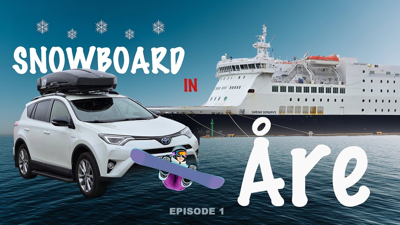 SNOWBOARD IN ARE, SWEDEN | INSTA360 ACE PRO PART 1