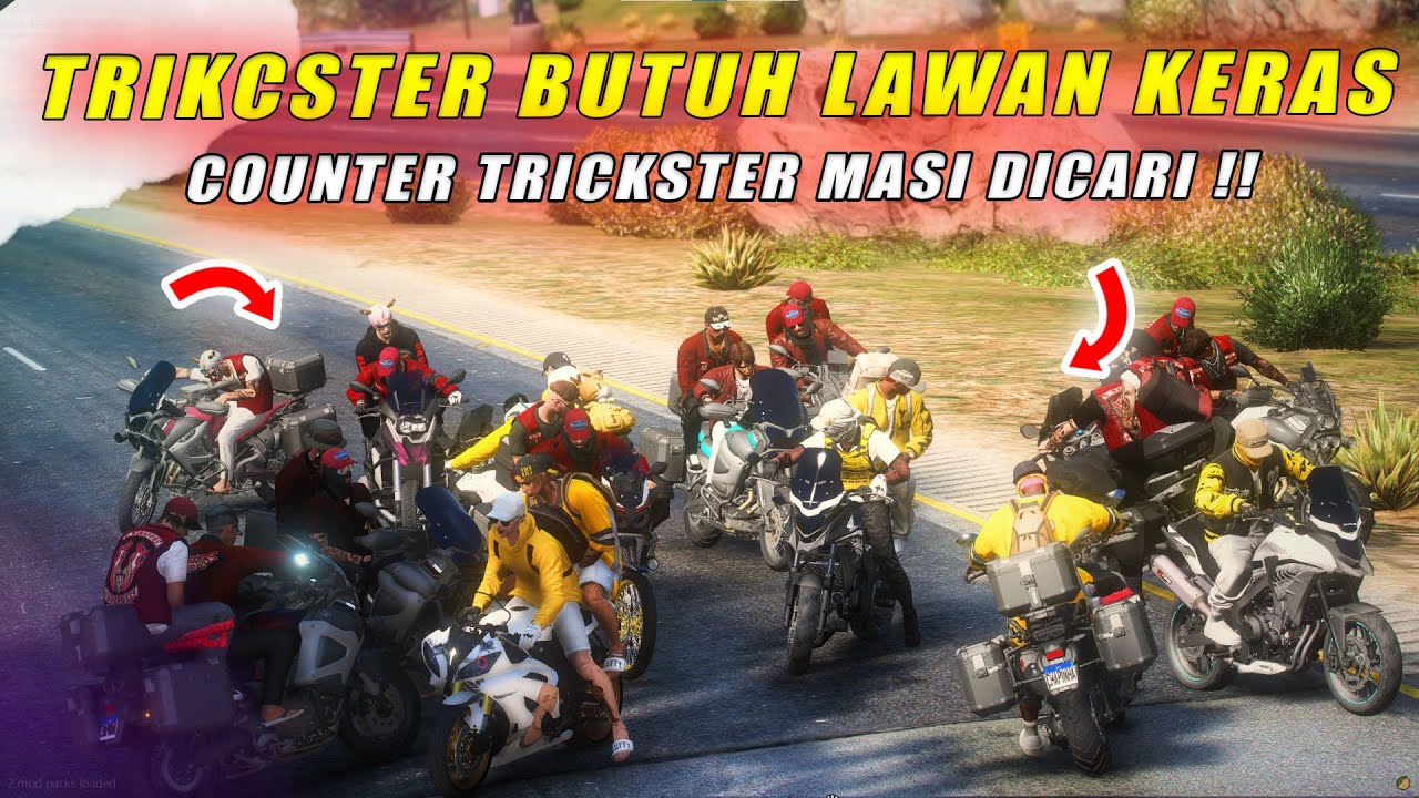 COUNTER TRICKSTER MASI CARI !! MANA YANG MAU DIBANTAI LAGI ?😂😂 PERANG TEREPIC !!  | GTA V ROLEPLAY