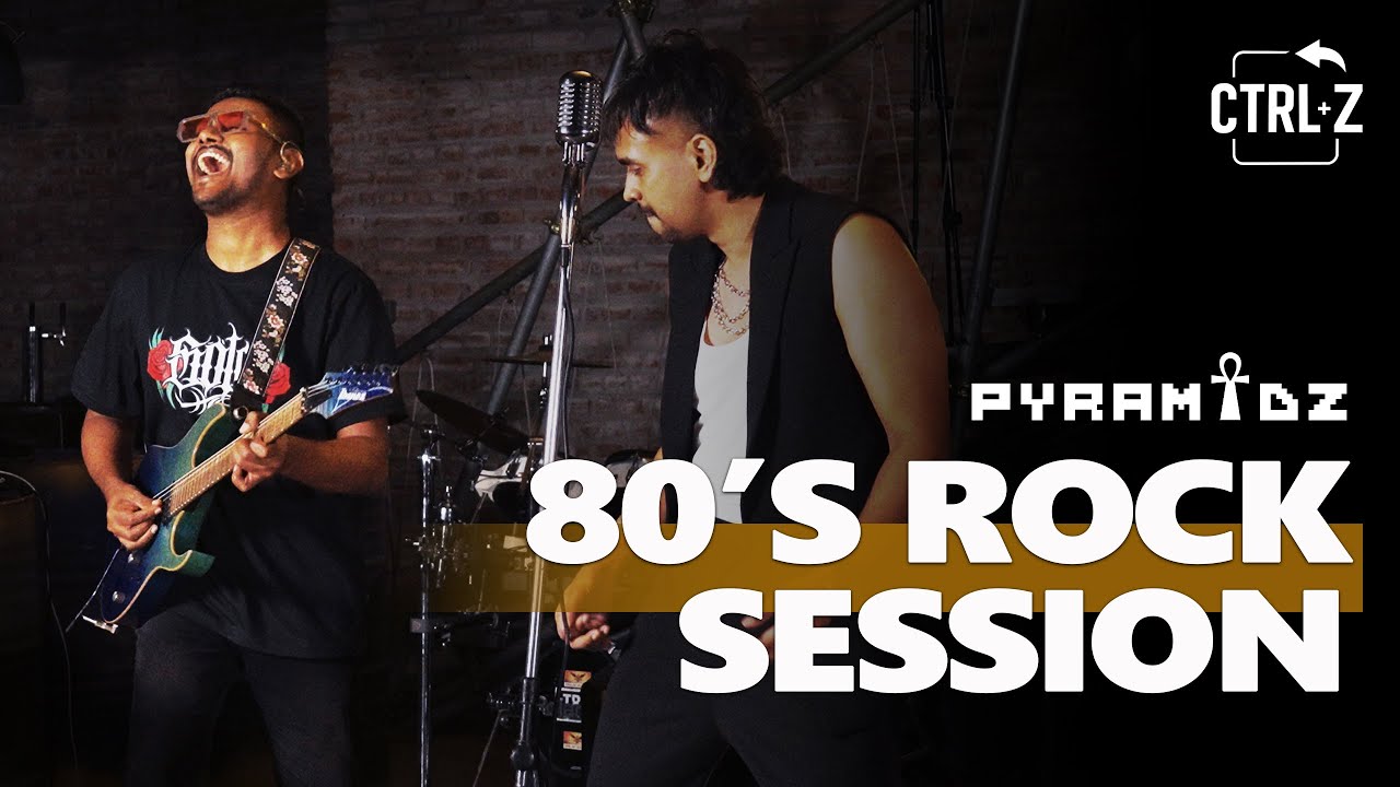 PYRAMIDZ - 80’s Rock Session [ Final Countdown - Rock You Like a Hurricane - Runaway ]