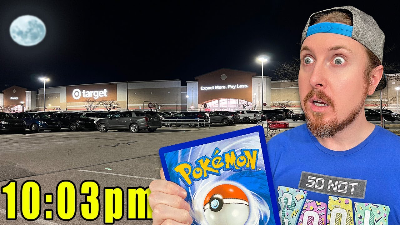 SUSPICIOUS FIND, Late Night Pokemon Card Hunt!