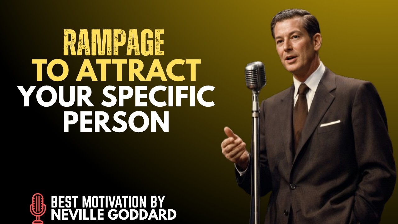 Rampage to Attract Your Specific Person NOW! They Will Love You Badly - NEVILLE GODDARD