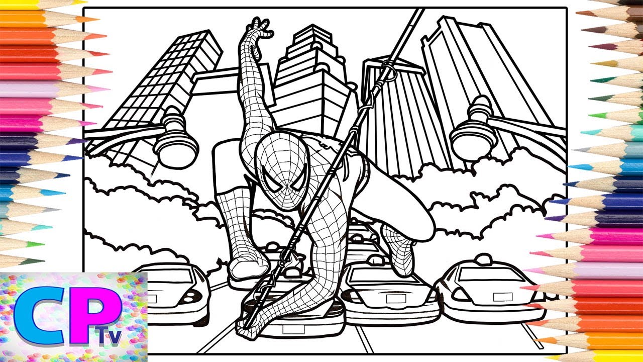 Spiderman as a Superhero Coloring Pages/Janji - Heroes Tonight (feat. Johnning) [NCS Release]