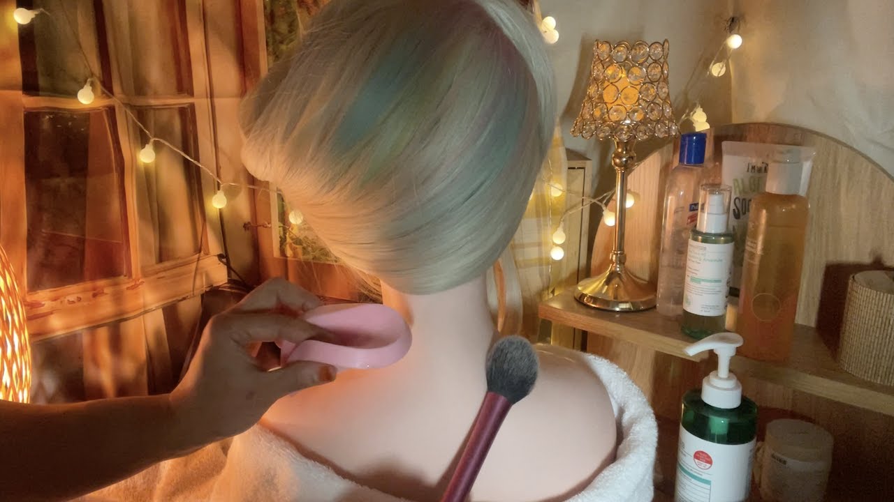 ASMR  | 등 관리 받고 가세요, 등 힐링 관리 샵 상황극 | 클렌징,브러쉬,젤 마사지