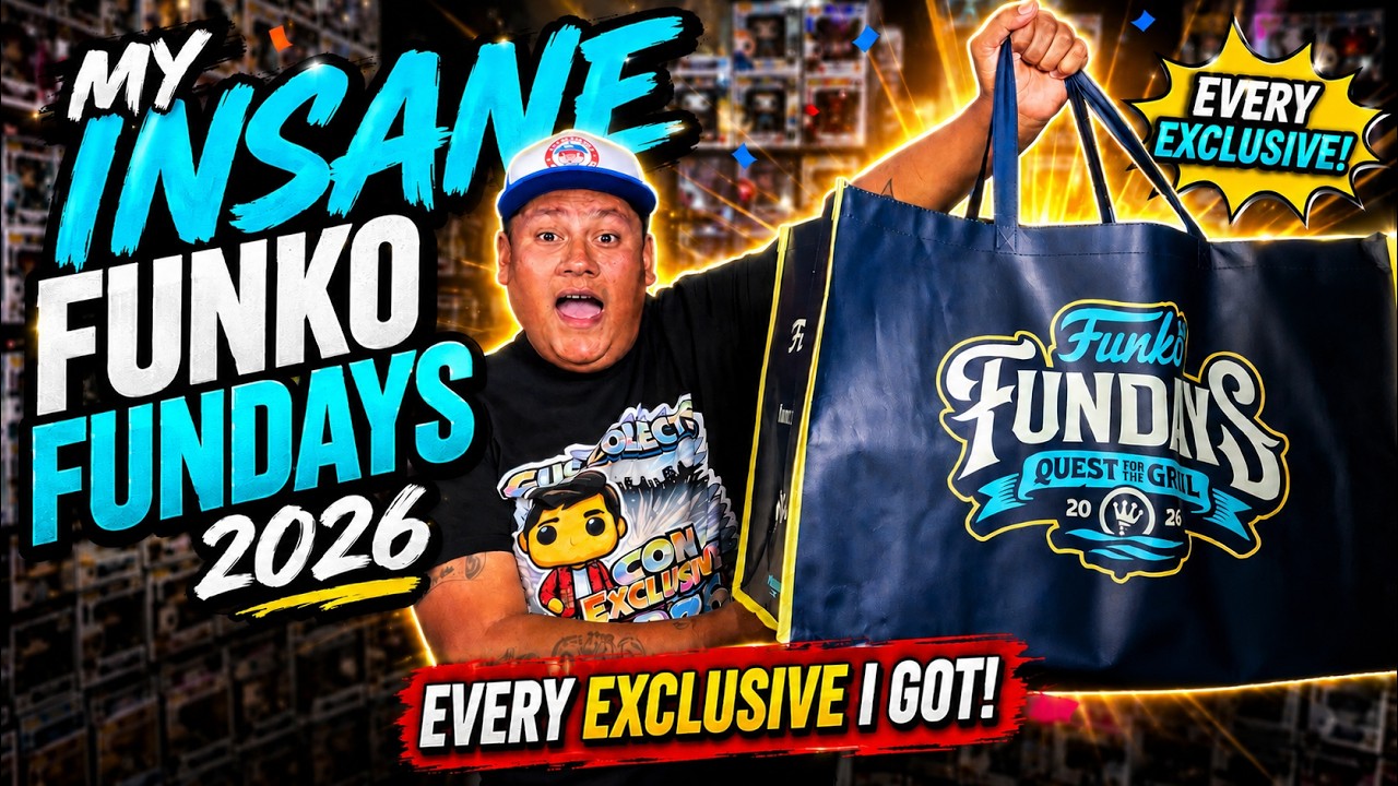 🤯 My INSANE Funko Fundays 2026 Haul! Every Exclusive I Got!