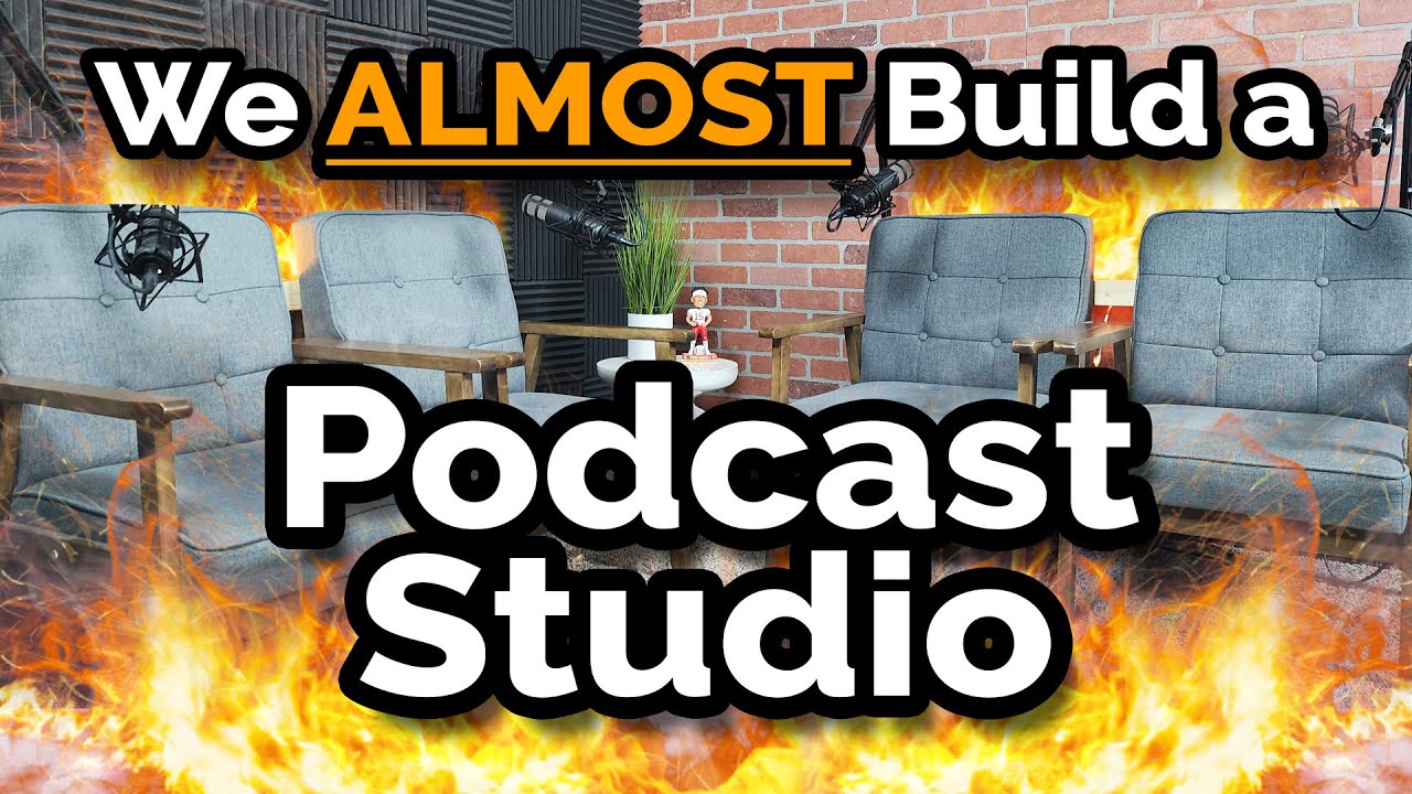 Our Podcast Studio BROKE Before We Finished - LGM Boys Vlog EP. 1