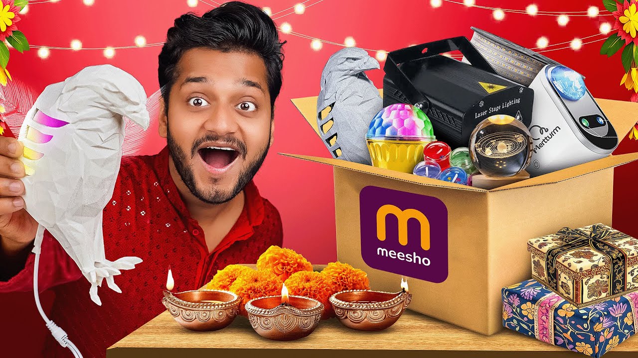 I Bought ₹50 Diwali Gadgets from MEESHO | Worth it or Not ??