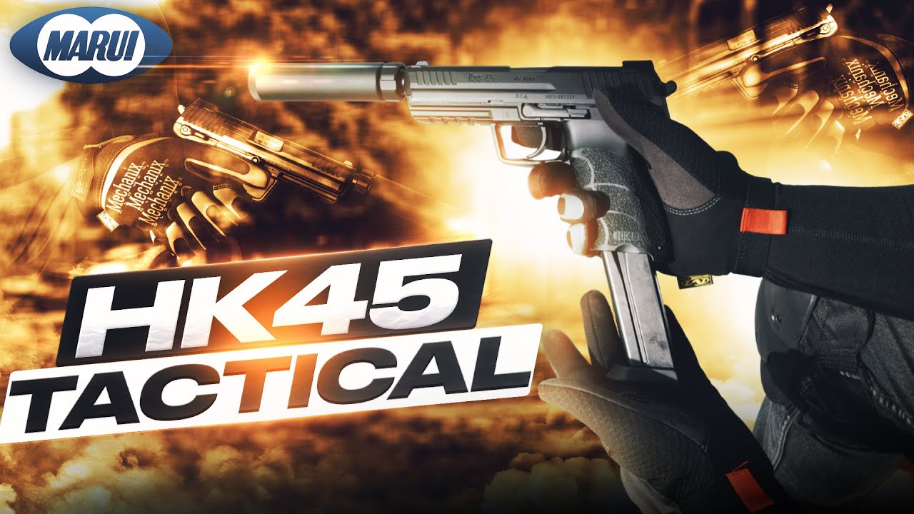 Страйкбольный Tokyo Marui HK45 Tactical GBB [2023]