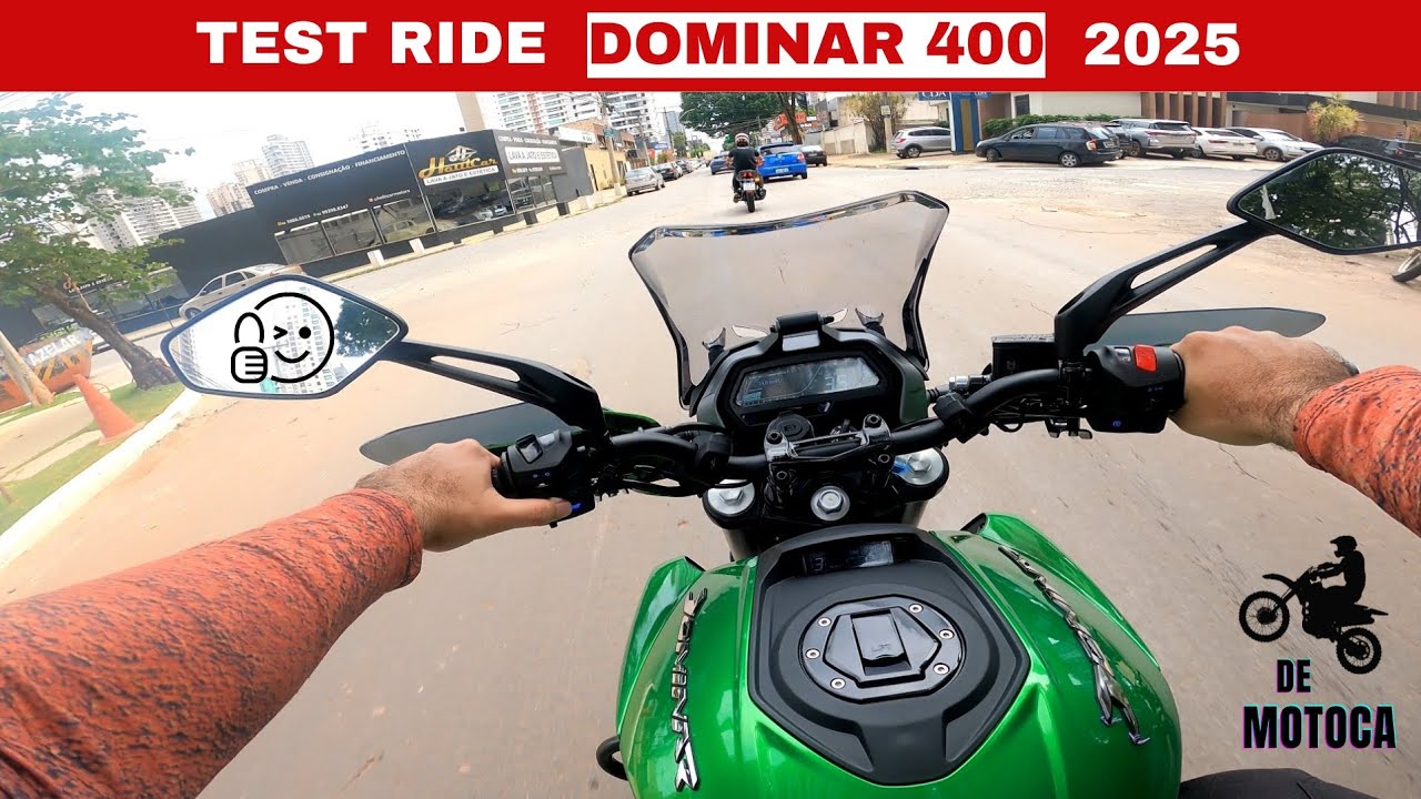Test Ride Dominar 400