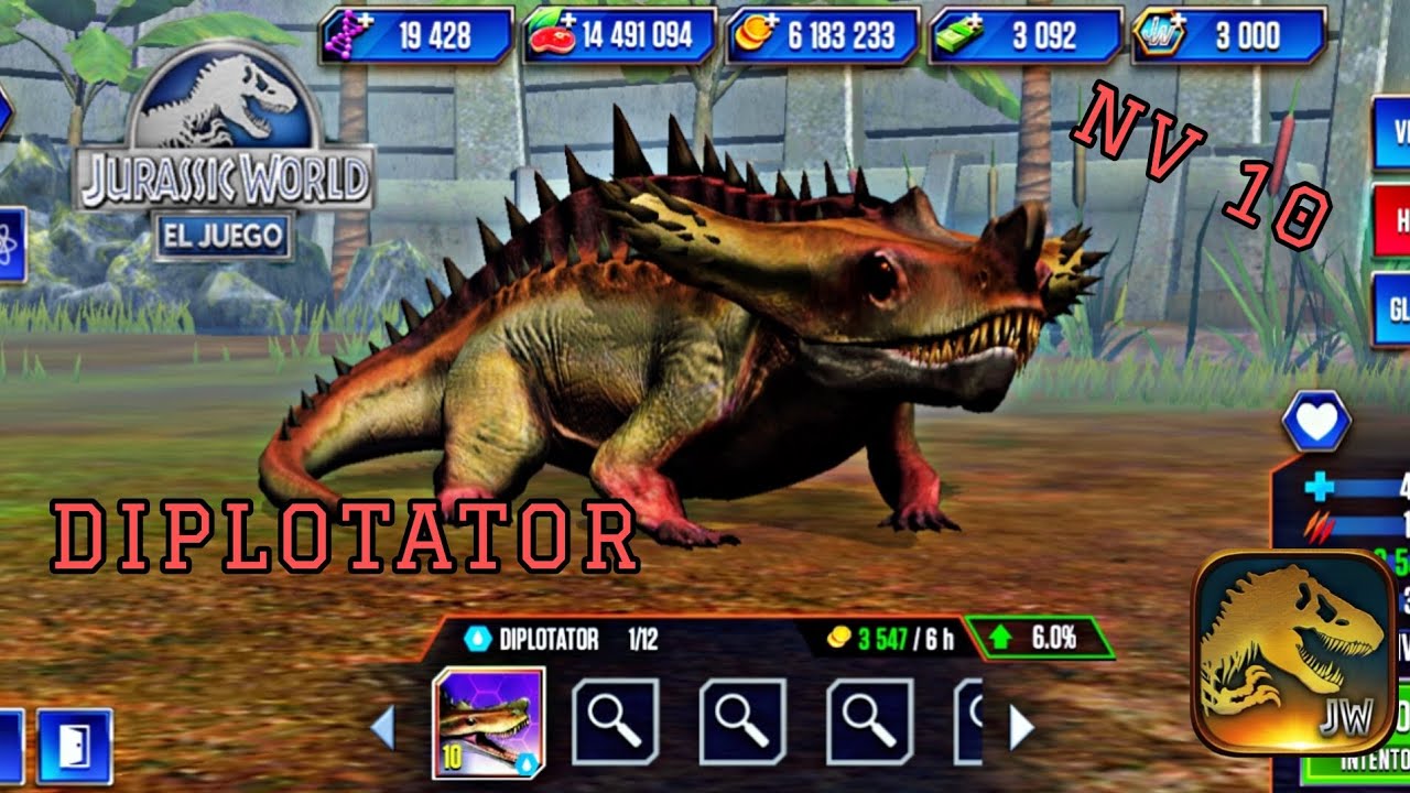 Creamos al Diplotator👌 Mi primer Híbrido raro - JW The Game 