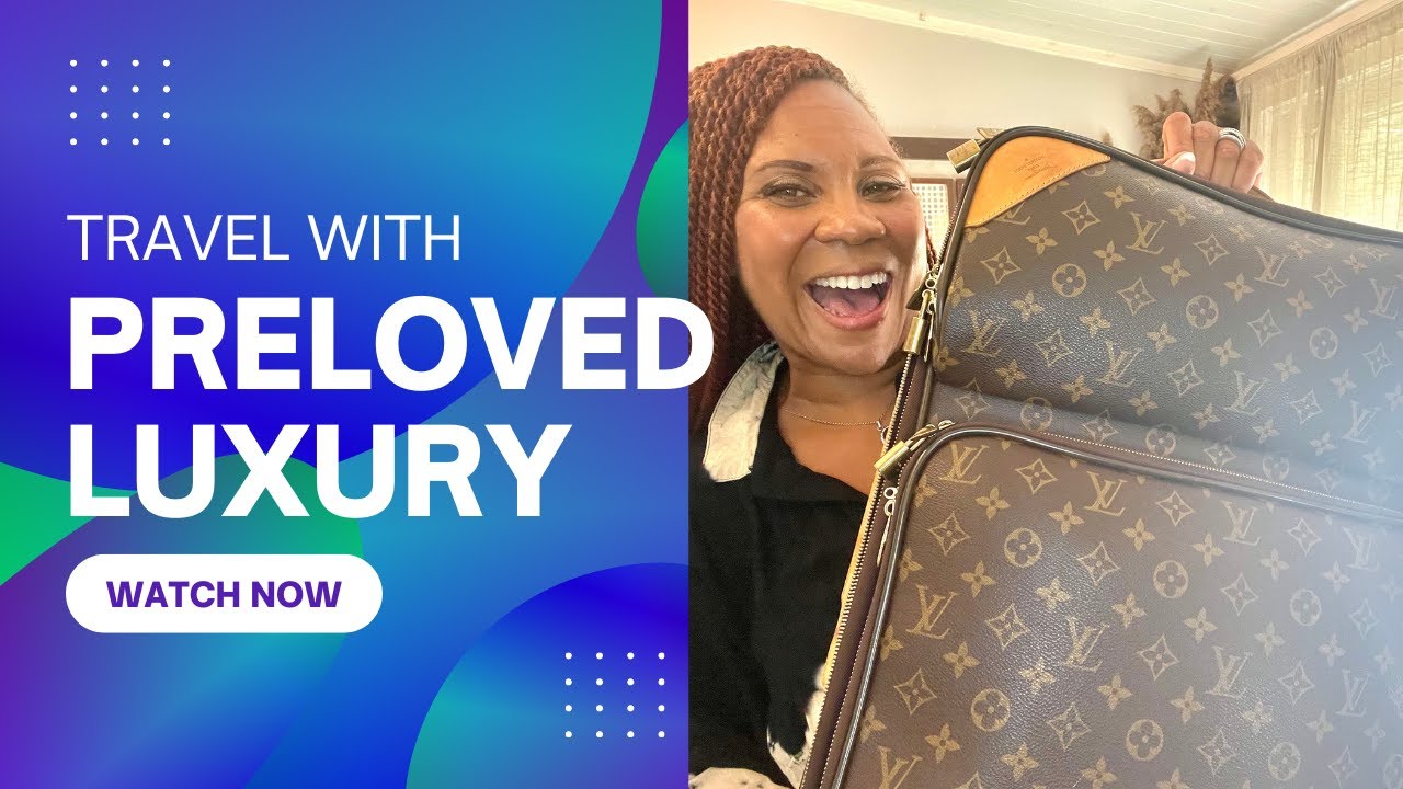 TRAVEL DRIP! PRELOVED LOUIS VUITTON PEGASE ROLLER