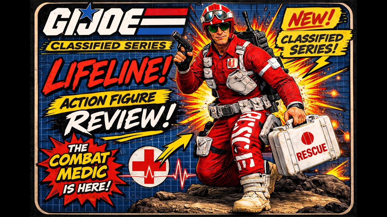 Обзор коллекционной фигурки G.I. Joe: «Лайфлайн»