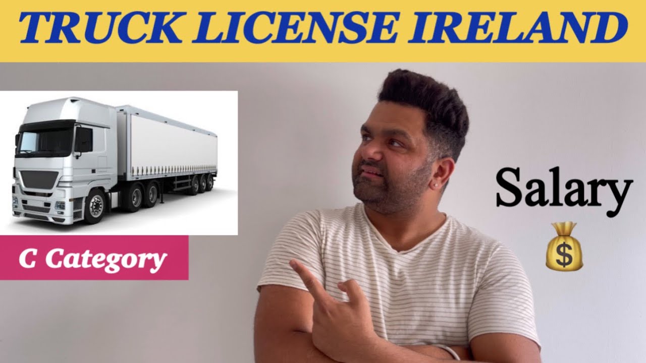 TRUCK LICENSE IN IRELAND | KITNI INCOME HAI | WORK PERMITS | FULL INFO @IndianPaddy #hindivlog