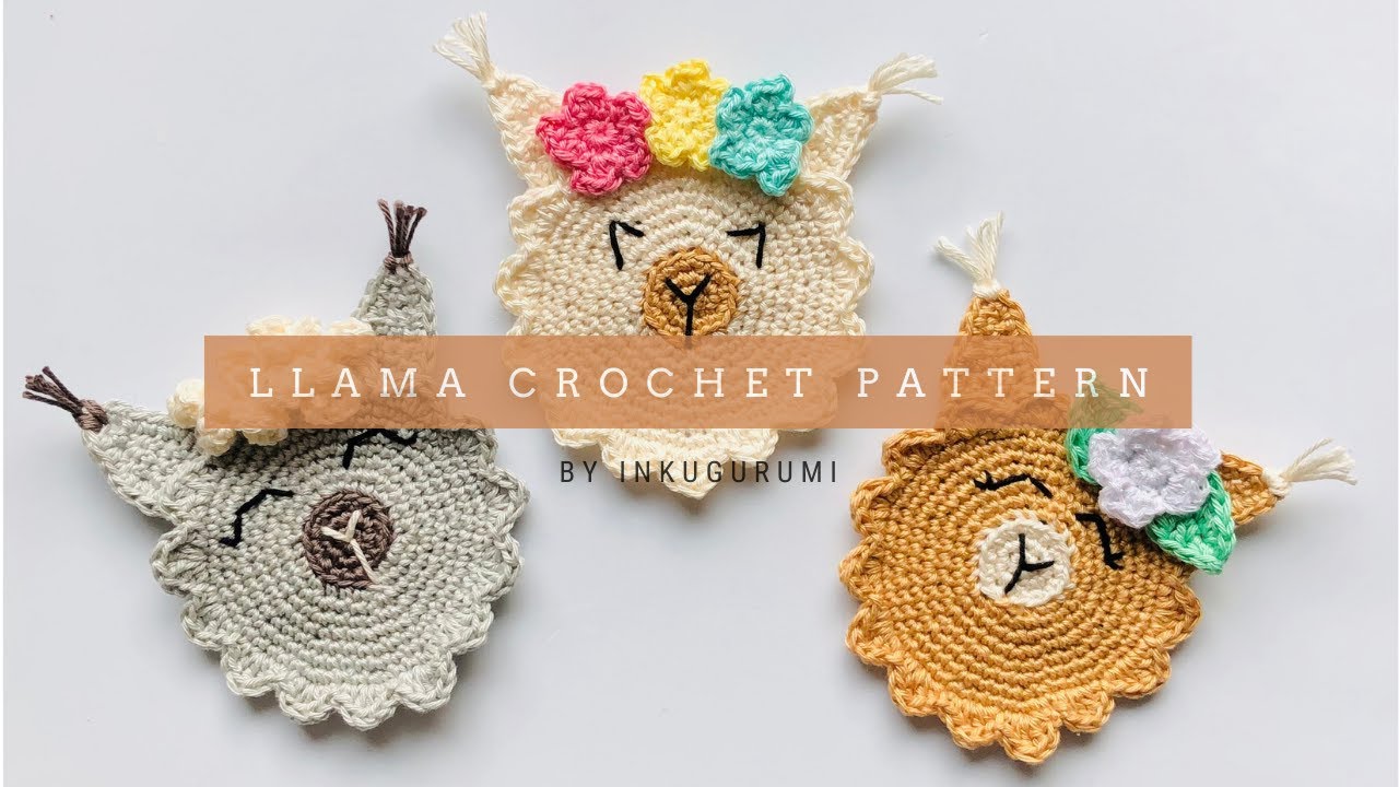 Llama Crochet Pattern - Inkugurumi (English version)