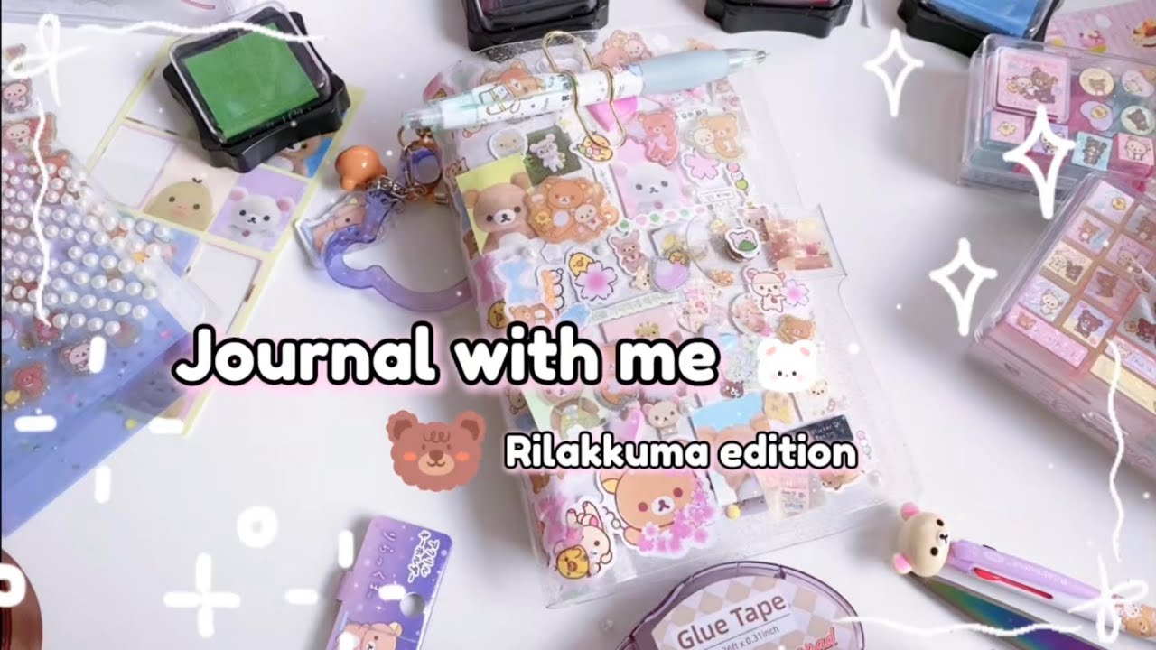 Journal with me ✨Rilakkuma San-X Aesthetic