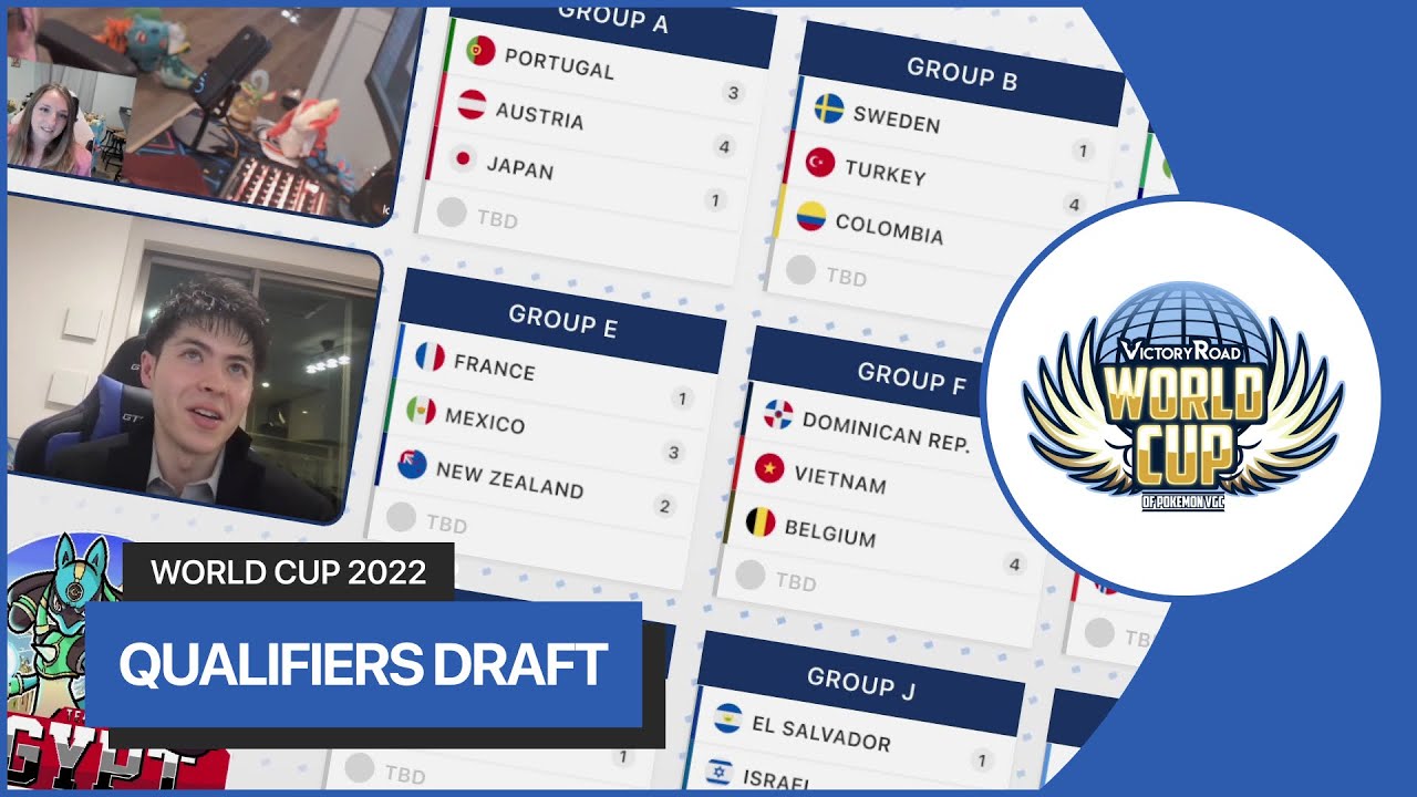 Qualifier Stage Draft - World Cup of Pok&eacute;mon VGC 2022