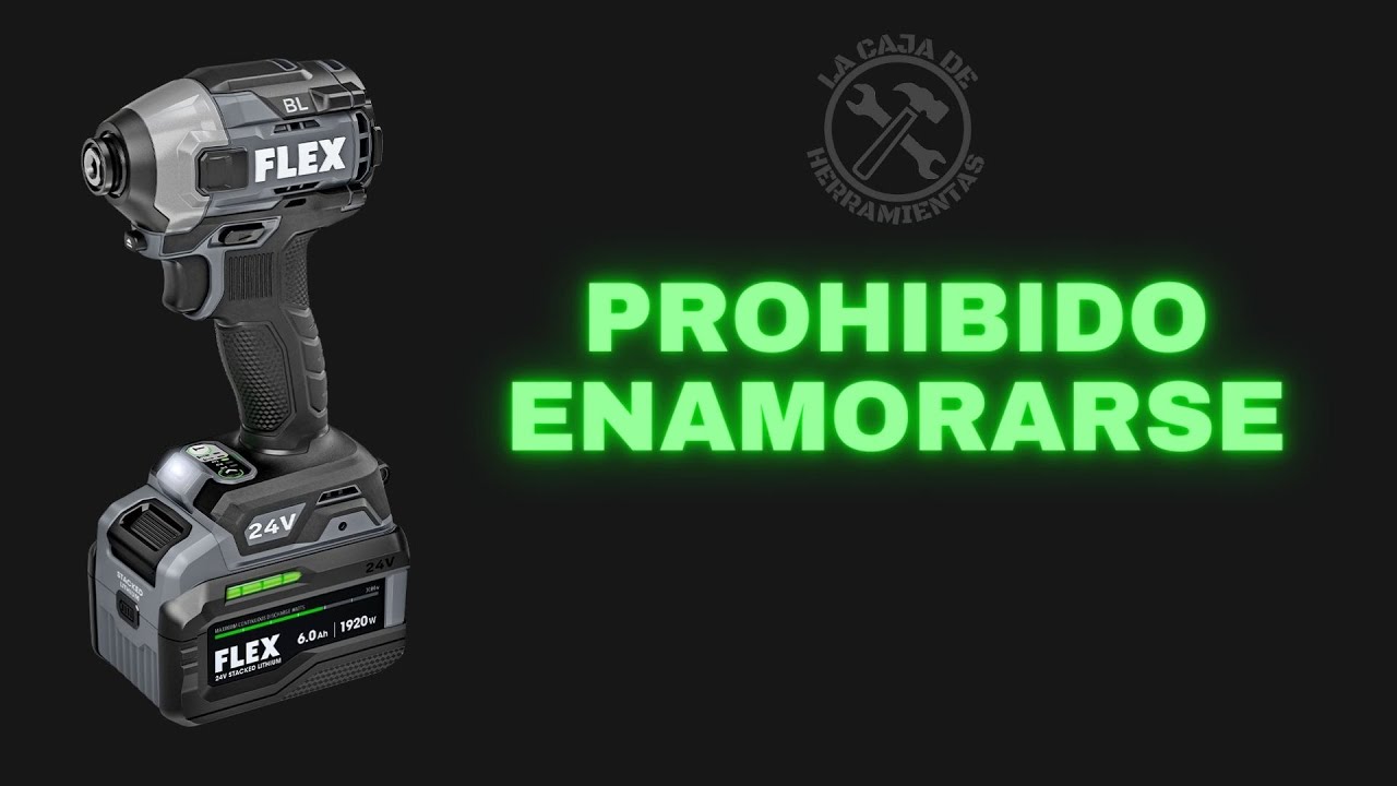 Atornillador de impacto FLEX FX1371A  &iquest;el m&aacute;s potente hasta ahora?