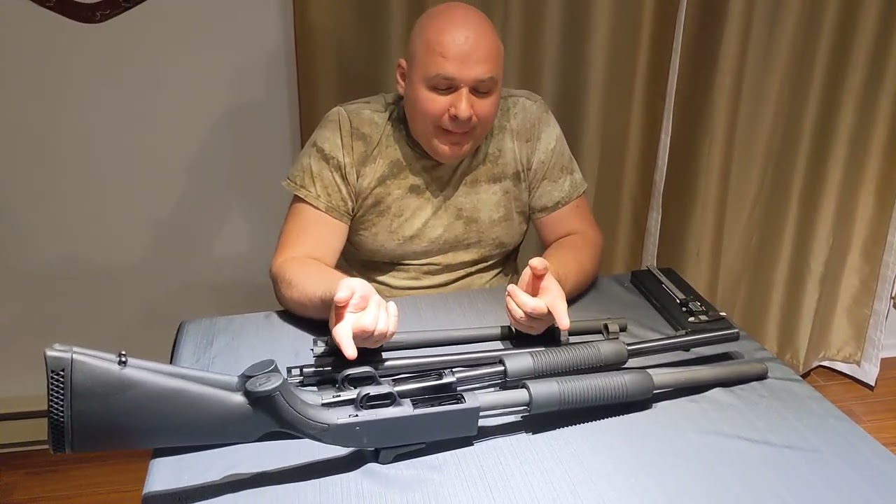 Mossberg 590A1 и Mossberg 500 persuader - что почем и почему. Застольный треп про дробовики.