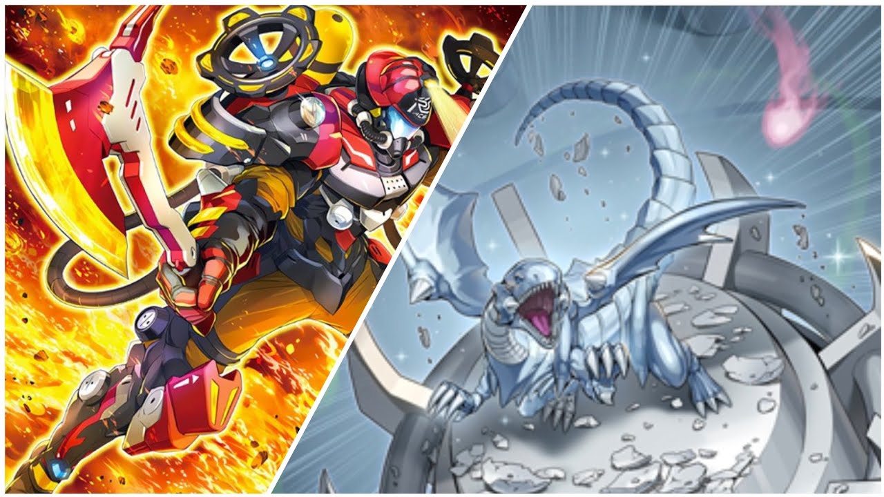RESCUE-ACE FIENDSMITH VS BLUE-EYES PRIMITE  YU-GI-OH! LIVE DUEL