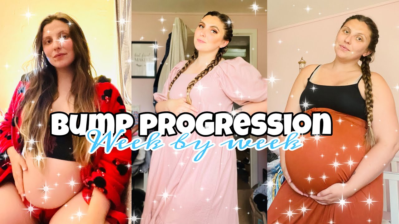 Bump Progression | Week By Week | Boy Bump | Amy Elizabeth