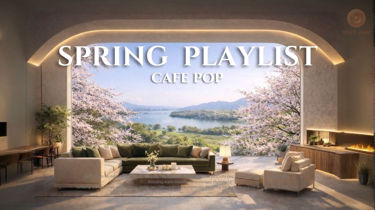 🌸 Cafe Pop как весеннее солнце ☕ Плейлист для атмосферы кафе 🌿BGM 🌸 Весенняя атмосфера в магазине